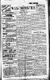 Westminster Gazette Saturday 28 June 1913 Page 1