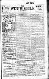 Westminster Gazette Wednesday 22 October 1913 Page 1