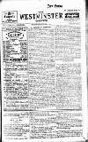 Westminster Gazette Wednesday 05 November 1913 Page 1