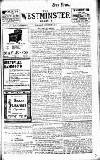 Westminster Gazette Thursday 06 November 1913 Page 1