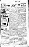 Westminster Gazette Monday 10 November 1913 Page 1