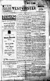 Westminster Gazette Thursday 15 January 1914 Page 1