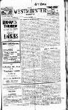 Westminster Gazette Monday 26 January 1914 Page 1