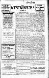 Westminster Gazette Friday 04 September 1914 Page 1