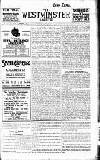 Westminster Gazette Monday 14 September 1914 Page 1