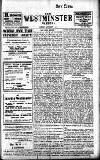 Westminster Gazette Monday 04 January 1915 Page 1