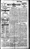 Westminster Gazette Wednesday 12 January 1916 Page 1