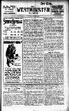 Westminster Gazette Monday 09 October 1916 Page 1