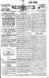 Westminster Gazette Thursday 18 January 1917 Page 1