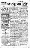 Westminster Gazette Thursday 25 January 1917 Page 1