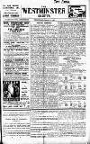 Westminster Gazette Wednesday 14 February 1917 Page 1