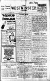 Westminster Gazette Tuesday 06 November 1917 Page 1