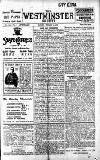 Westminster Gazette Monday 12 November 1917 Page 1