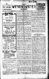 Westminster Gazette Monday 07 January 1918 Page 1