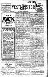 Westminster Gazette Thursday 10 January 1918 Page 1