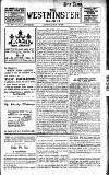 Westminster Gazette Tuesday 15 January 1918 Page 1