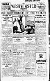 Westminster Gazette Monday 15 September 1919 Page 1