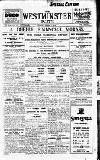 Westminster Gazette Monday 27 October 1919 Page 1
