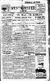 Westminster Gazette Thursday 30 October 1919 Page 1