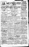 Westminster Gazette Tuesday 04 November 1919 Page 1
