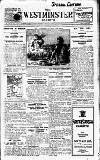 Westminster Gazette Monday 10 November 1919 Page 1