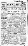 Westminster Gazette Monday 17 November 1919 Page 1