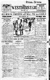 Westminster Gazette Wednesday 19 November 1919 Page 1