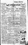 Westminster Gazette Thursday 08 January 1920 Page 1