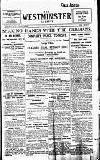 Westminster Gazette Saturday 10 January 1920 Page 1
