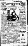 Westminster Gazette Monday 12 January 1920 Page 1