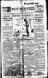 Westminster Gazette Wednesday 21 January 1920 Page 1