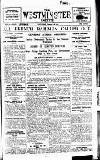 Westminster Gazette Saturday 28 February 1920 Page 1