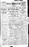 Westminster Gazette Tuesday 09 March 1920 Page 1