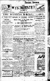 Westminster Gazette Thursday 01 April 1920 Page 1