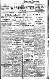 Westminster Gazette Thursday 22 April 1920 Page 1