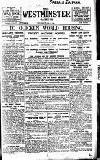 Westminster Gazette Thursday 03 June 1920 Page 1