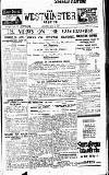 Westminster Gazette Monday 14 June 1920 Page 1