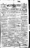 Westminster Gazette Saturday 19 June 1920 Page 1