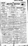 Westminster Gazette Thursday 09 September 1920 Page 1
