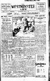 Westminster Gazette Wednesday 13 October 1920 Page 1