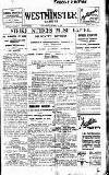 Westminster Gazette Thursday 14 October 1920 Page 1