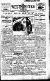 Westminster Gazette Thursday 21 October 1920 Page 1