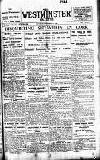 Westminster Gazette Saturday 27 November 1920 Page 1