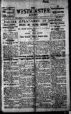 Westminster Gazette Saturday 08 January 1921 Page 1
