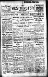 Westminster Gazette Wednesday 19 January 1921 Page 1