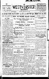 Westminster Gazette Monday 31 January 1921 Page 1