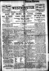 Westminster Gazette Monday 04 April 1921 Page 1