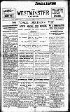 Westminster Gazette Friday 15 April 1921 Page 1