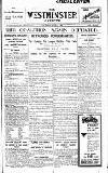 Westminster Gazette Thursday 09 June 1921 Page 1