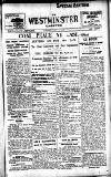 Westminster Gazette Tuesday 28 June 1921 Page 1